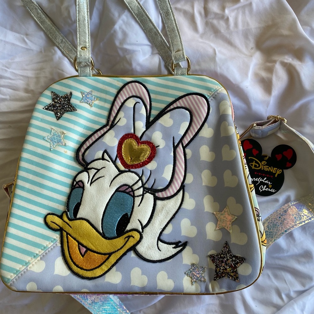 Irregular Choice Disney Daisy Duck handbag purse